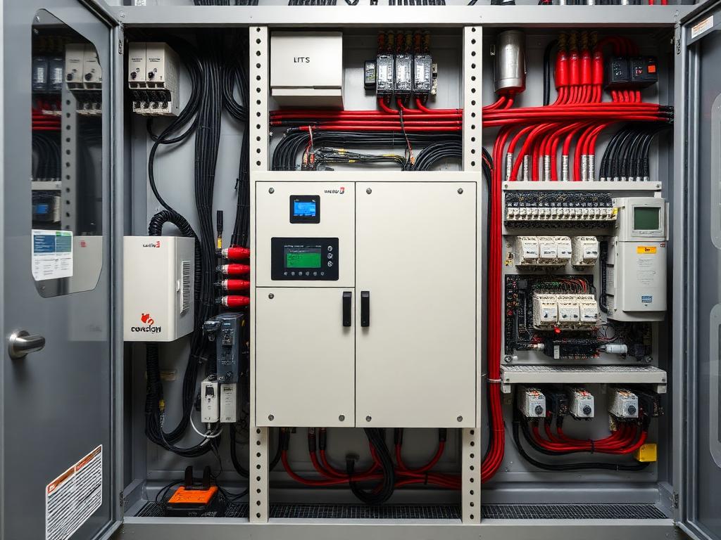 Tablou automatizare cu VFD hală